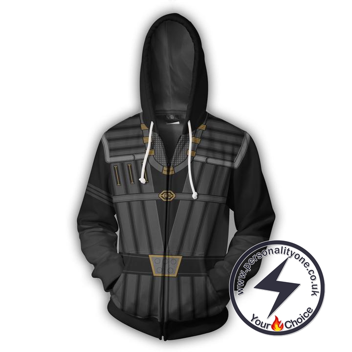 Klingon Officer Uniform Hoodie Jacket